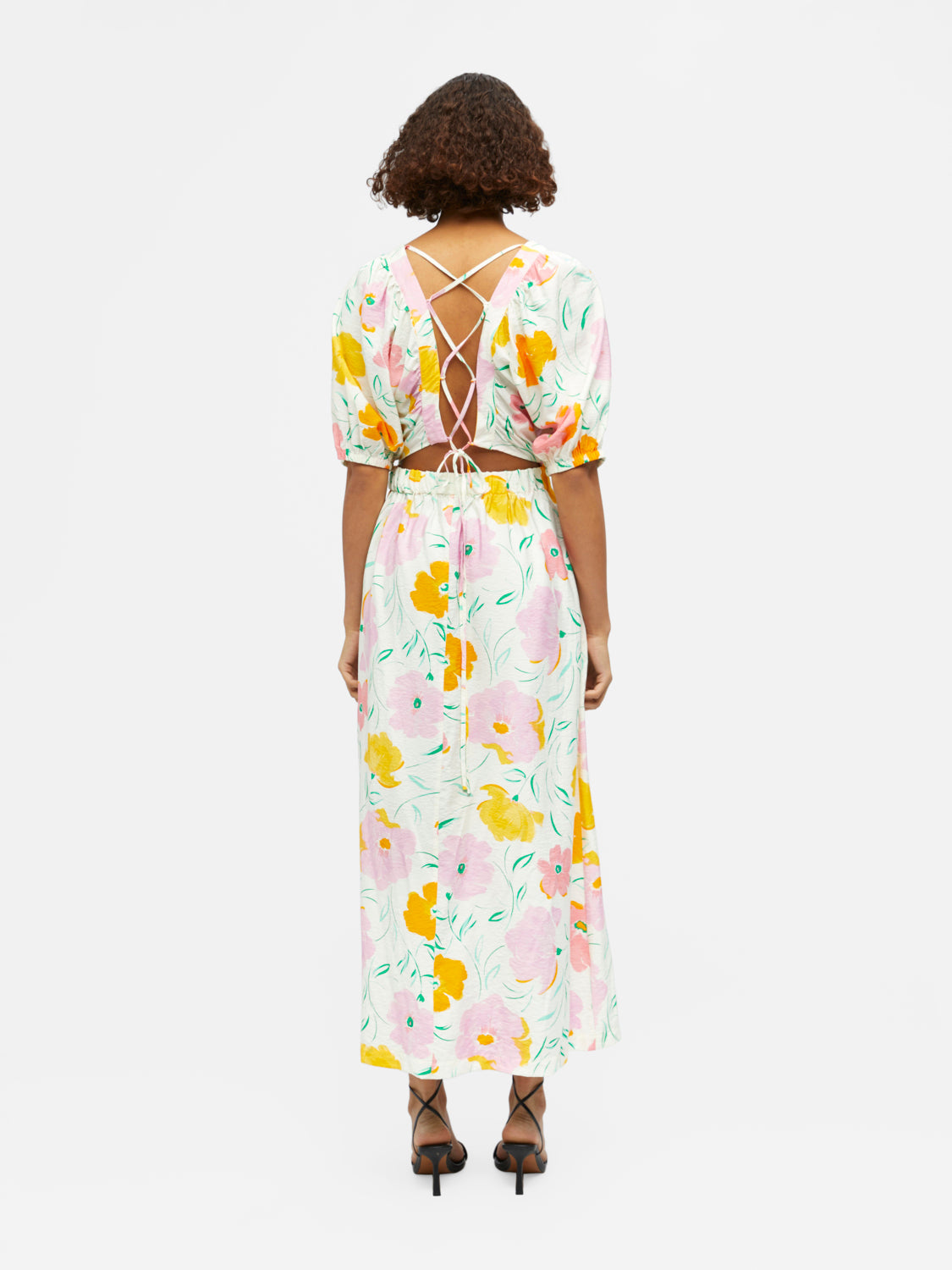 OBJHASINI Dress - Cloud Dancer